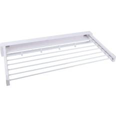 Stainless Wall Mounted Expandable Clothes Drying Towel Rack - Costway