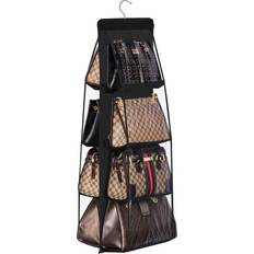 Handbag hanging organizer, 8 pocket hanging purse