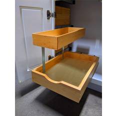 Shelving Systems 2 Tier Pull Out Organizer