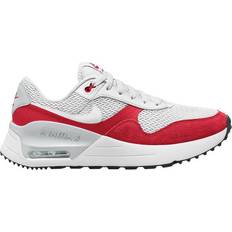 Nike 41 ⅓ - Herre Joggesko Nike Air Max SYSTM M - White/University Red/Photon Dust
