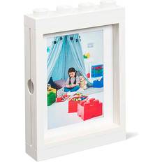 Lego Picture Frame, in White