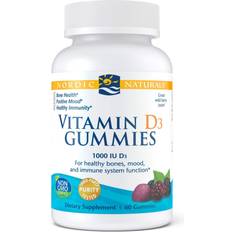 Nordic Naturals Vitamin D3 1000 IU Wild Berry 60 Stk.