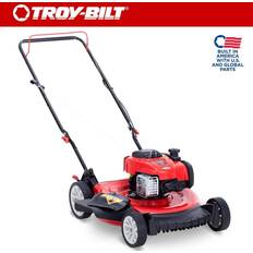 Troy-Bilt Lawn Mowers Troy-Bilt 21 140 cc Briggs Stratton Walk Push with Mulching Kit Petrol Powered Mower