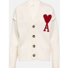 Weiß - XL Cardigans Ami Paris de Caur cardigan off_white_red