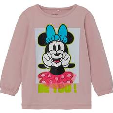 Name It Kid's Disney Minnie Mouse Long Sleeved Top - Violet Ice
