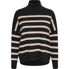 Dame - Pologensere InWear TenleyIW Turtleneck Pullover Grey/Sandstone