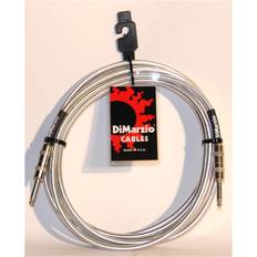 DiMarzio EP1715SSSM Instrumentkabel Braided 4,5 m. Silver Metallic
