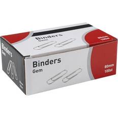 Gaffelpermer Mapper & Permer Staples Binders 80mm 100
