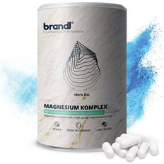 Vitamine & Mineralien Brandl Magnesium Kapseln hochdosiert Premium Komplex Unabhängig 100 Stk.