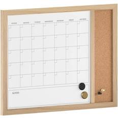 DesignOvation Beatrice Monthly Chalkboard Calendar Memo Board