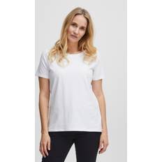 Fransa T-Shirts & Tanktops Fransa T-Shirt 20605388 Weiß Regular Fit