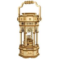 3D-Jigsaw Puzzles Hands Craft DIY 3D Music Box Puzzle Victorian Lantern 210pcs