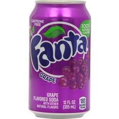 Softdrinks reduziert Fanta Grape Soda Can 35.5cl 12Pack