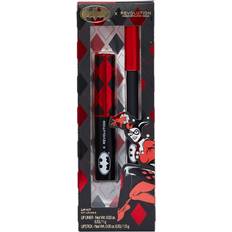 Beste Gaveeske & Sett Makeup Revolution x DC Dangerous Red Harley Quinn Lip Kit