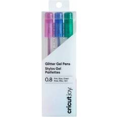 Water Based Gel Pens Cricut Joy Glitter Gel Pens Pink Blue Green 0.8mm 3-pack