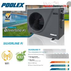 Heizung Poolex Silverline Inverter 210 Wärmepumpe, Grau