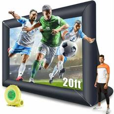 Outdoor projector VEVOR 20 ft inflatable movie screen inflatable projector screen outdoor theater