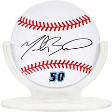 Gavin Lux Los Angeles Dodgers Autographed Matte White Mini Batting Helmet