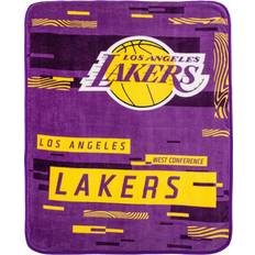 NBA 0806 Digitize Lakers Raschel Throw Purple