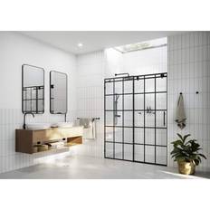 Sliding glass shower doors Glass Warehouse Esprit (FSSSLD-R-60-MB) 60x78"