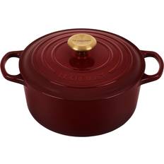 Le Creuset Rhone Signature Cast Iron Round with lid 1.81 gal 11.5 "