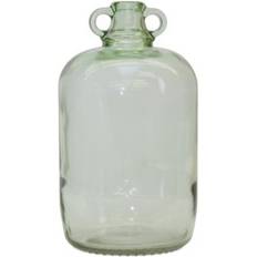 Green glass vase Melrose International 12 Green Glass Jug Vase