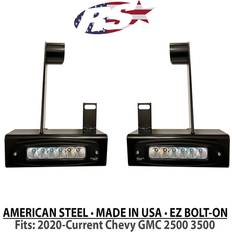 Cars Vehicle Lights Sport Trailer Hitch Adapter Fit 20-23 Chevy GMC 2500