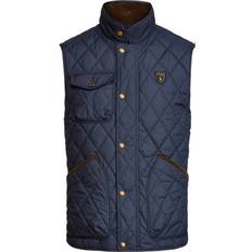Quilted body warmer - navy