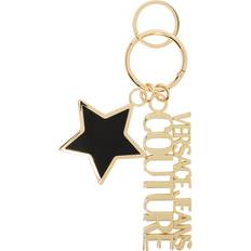 Versace Jeans Couture Couture Black & Gold Stars Keychain UNI