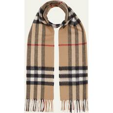 Burberry Men Accessories Burberry Giant Icon Check Cashmere Scarf