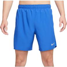 Reflectors Shorts Nike Challenger Men's Dri-FIT 18cm Brief-Lined Running Shorts - Game Royal/Black