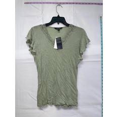 Polo Ralph Lauren Women T-shirts Polo Ralph Lauren Jersey Flutter-Sleeve T-Shirt In Sage