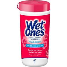 Schick Wet Ones Antibacterial Hand Wipes Fresh Scent 40-pack