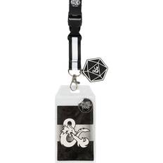 Keychains & Dragons Metal Lanyard With Charm Card Holder