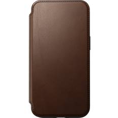 Nomad Modern Leather Folio Case for iPhone 15