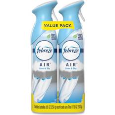 Bathroom Cleaners Febreze Aerosol Air Linen and Sky 2-pack 8.8fl oz