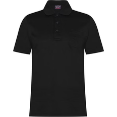 Paul & Shark Tonal Polo Shirt - Black