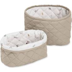 Cam Cam Copenhagen Quilted Storage Basket 2-pack Hazel