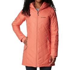 Columbia Women's Heavenly Long Hooded Jacket - Faded Peach