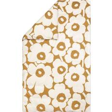 Marimekko Unikko Sand&Offwhite Bettbezug Weiß, Beige (210x150cm)