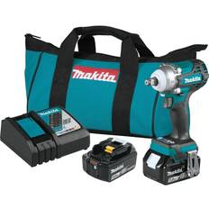 Makita Impact Wrenches Makita XWT14T 18V LXT Lithium-Ion Brushless Cordless 4-Speed 1/2" Sq. Drive Impact Wrench w/ Friction Ring Anvil 5.0Ah