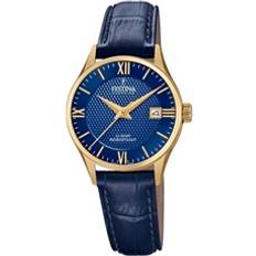 Festina Women Wrist Watches Festina swiss made blue leather blue f20011/3