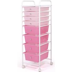 Rolling cart with drawers Humble Crew Essentials 8-Plastic Rolling Cart