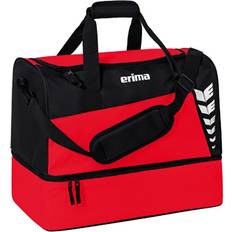 Erima Six Wings Bottom Compartment 60l Holdall Bag Red