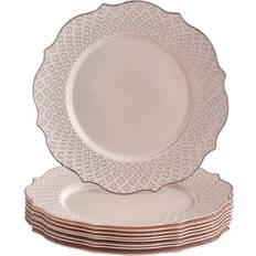 Silver Spoons Heavy Duty Disposable Plates - Paper Plates