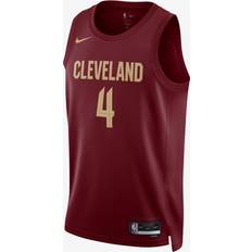 Basket Matchdrakter Nike Donovan Mitchell Burgundy Cleveland Cavaliers Swingman Jersey Association Edition