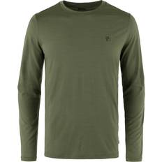 Herren - Wolle T-Shirts Fjällräven Herren Abisko Wool Longsleeve