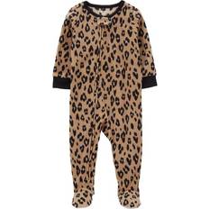 Baby Girl Carter's Floral Fleece Footless Pajamas