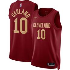 Basket Matchdrakter Nike Darius Garland Burgundy Cleveland Cavaliers Swingman Jersey Association Edition