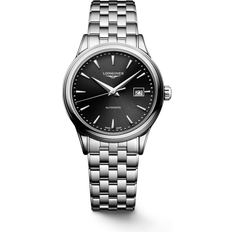 Longines Armbåndsur Longines flagship Black Automatic L4.374.4.59.6